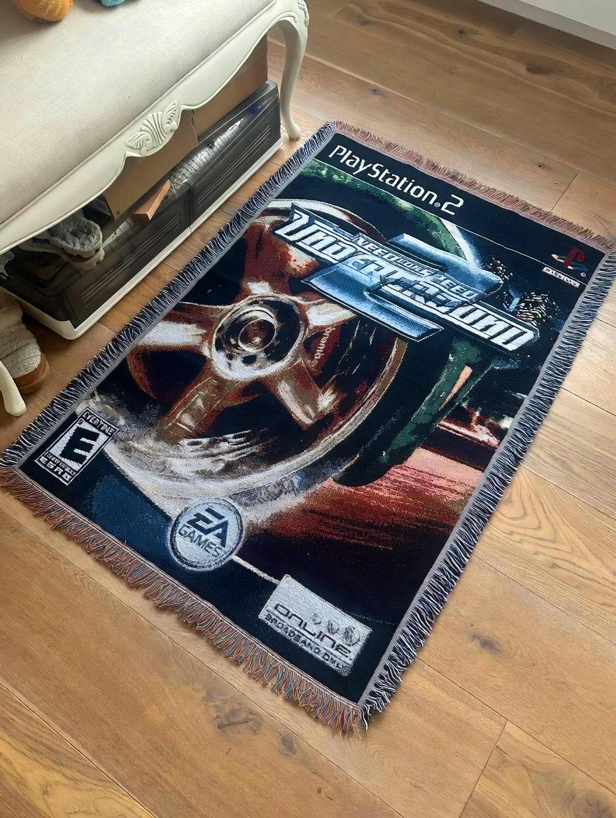 PS2 NFS Underground 2 Woven Tapestry