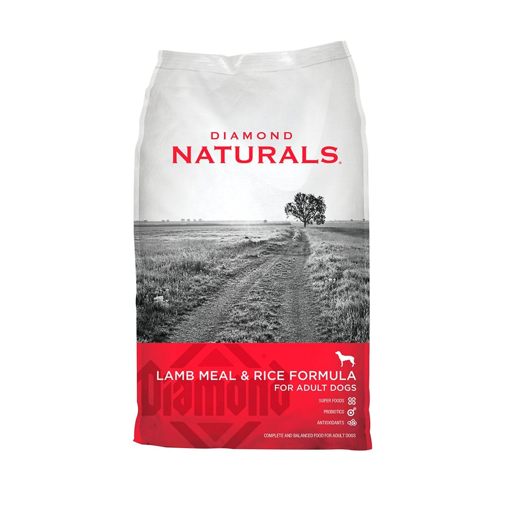 Diamond Naturals  Perros Adultos Cordero y Arroz 40 Lb
