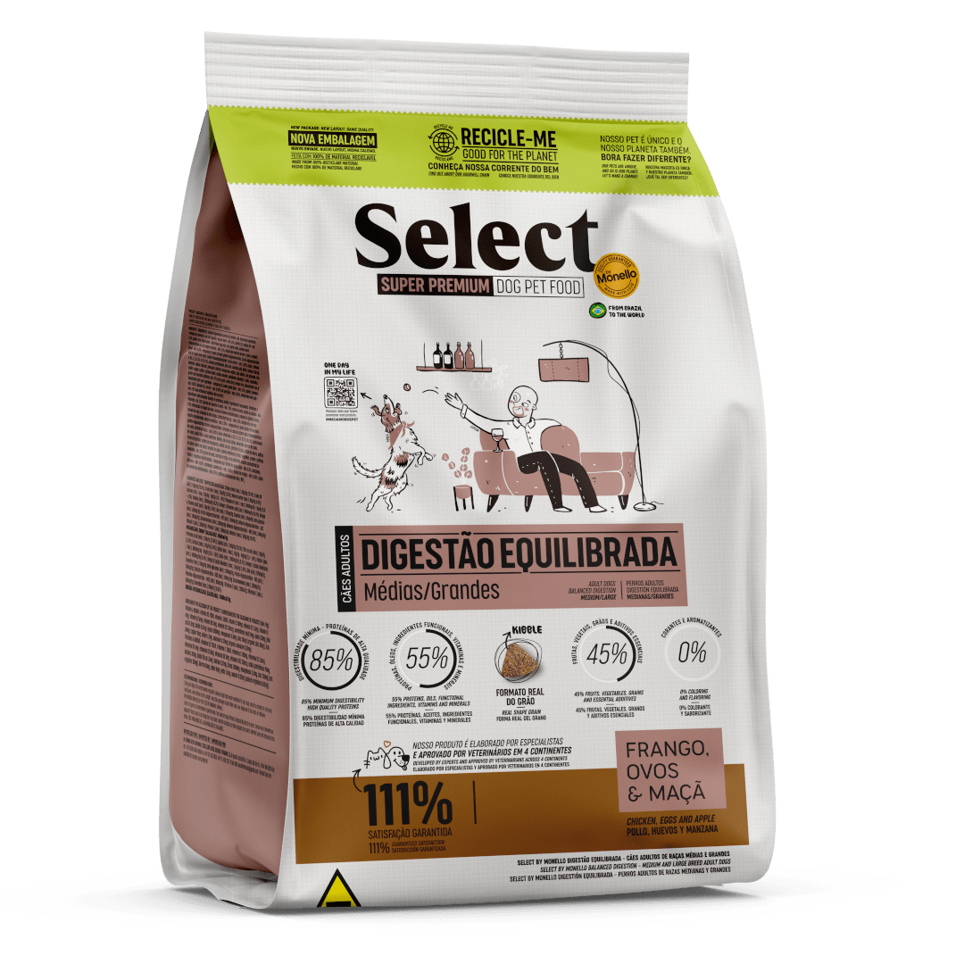 Monello Select Premium Adultos Digestion Medianos y Grandes