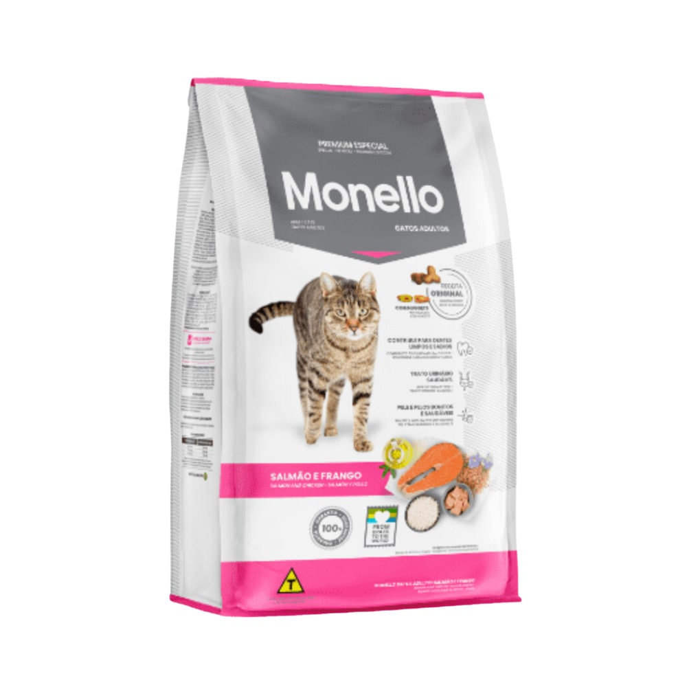 Monello Gato Adulto Salmón y Pollo