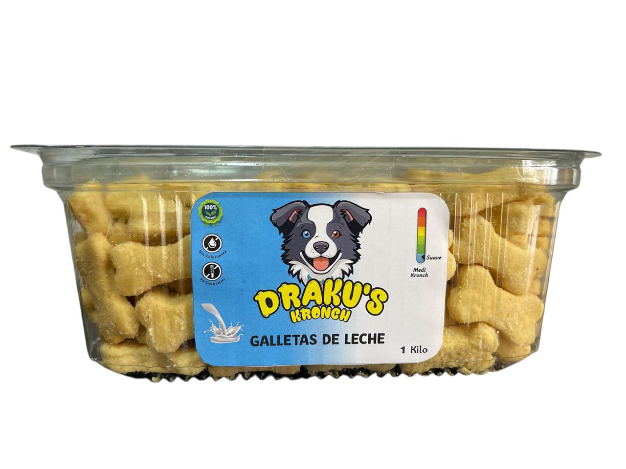 Galletas de Leche Draku's Kronch