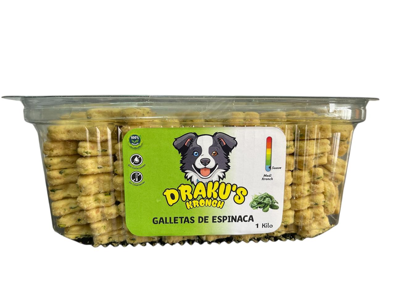 Galletas De Espinaca Draku's Kronch