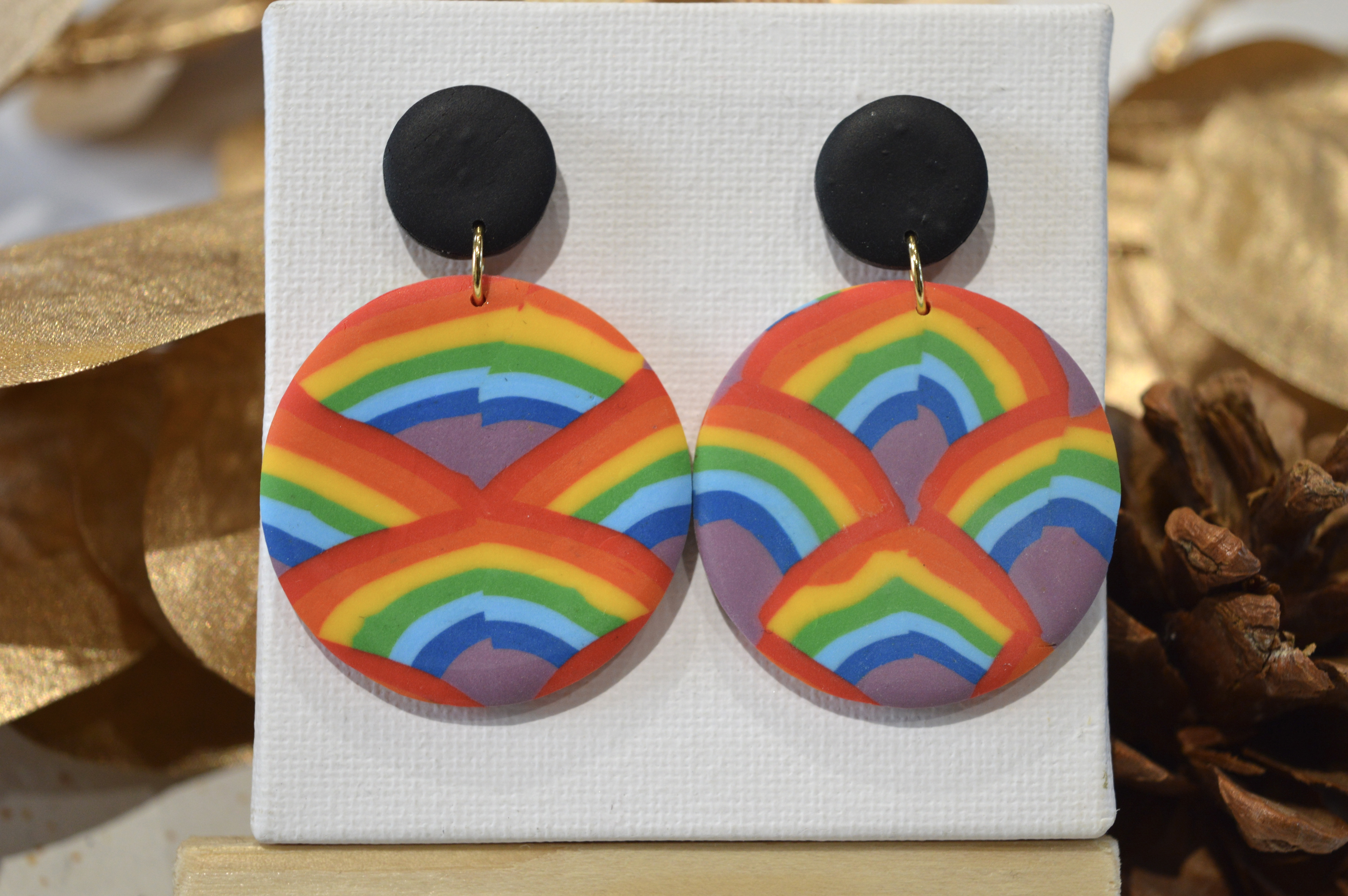 Boucles d'oreilles Micheline pride