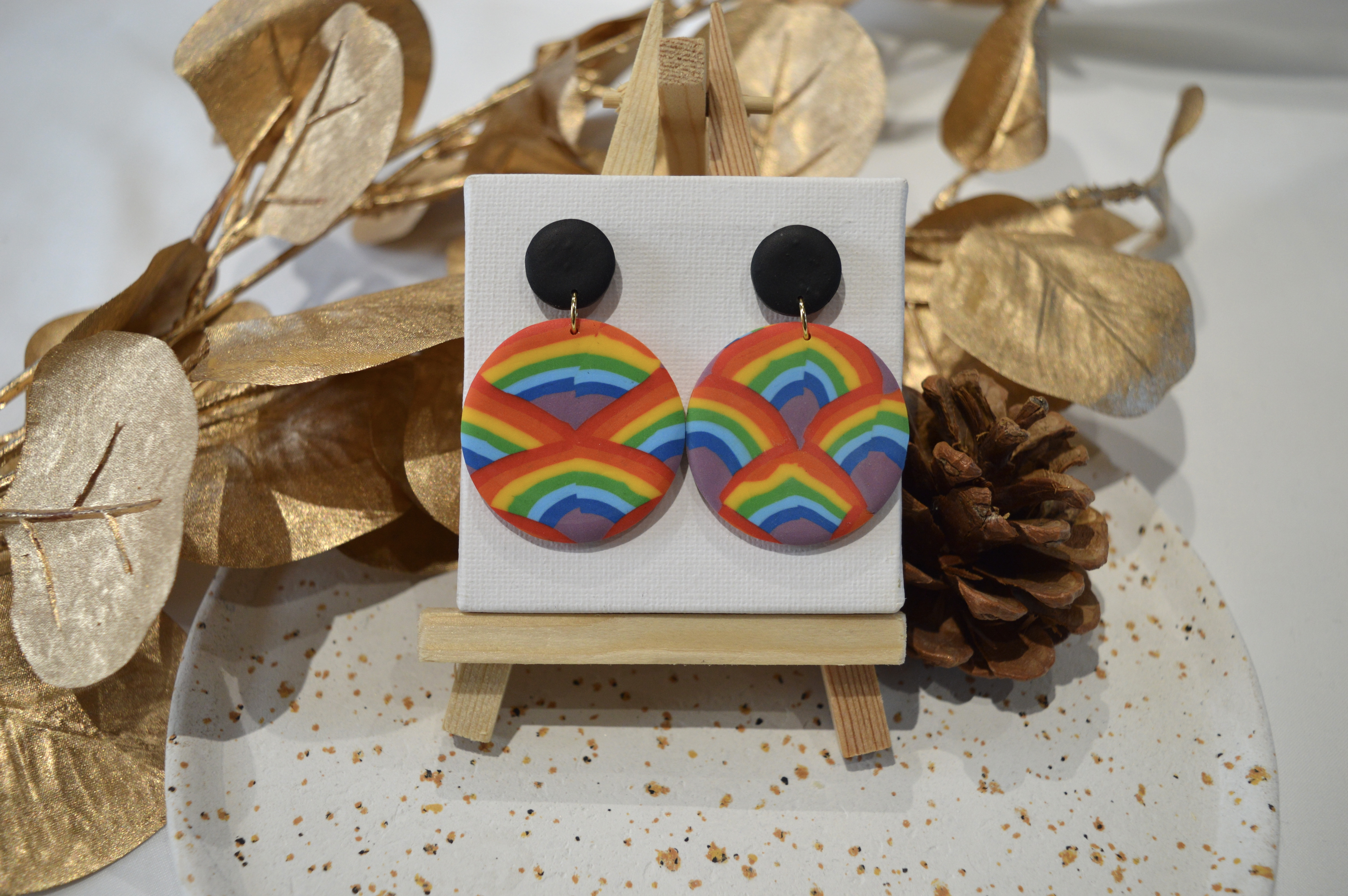 Boucles d'oreilles Micheline pride