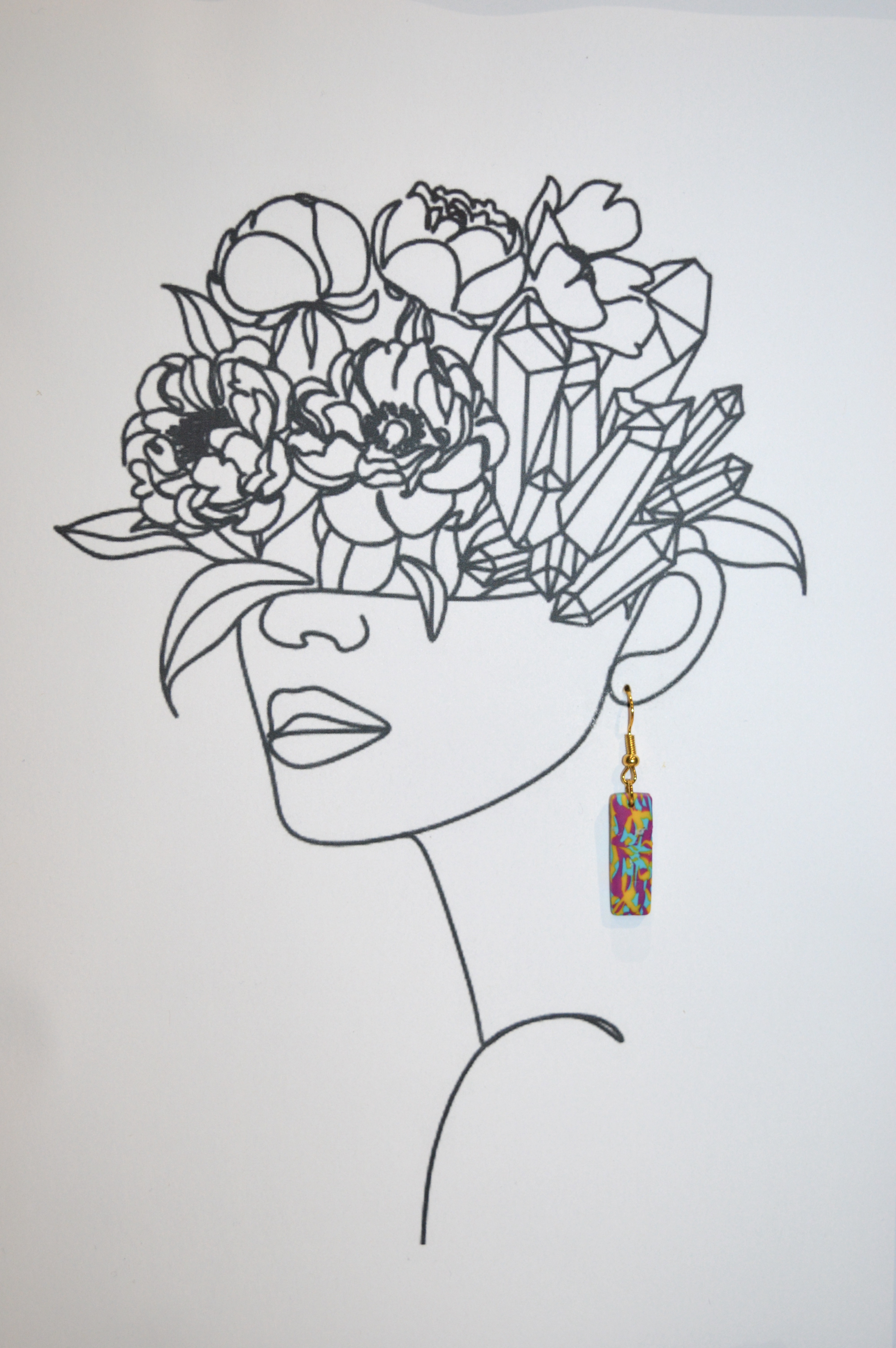 Germaine multicolore