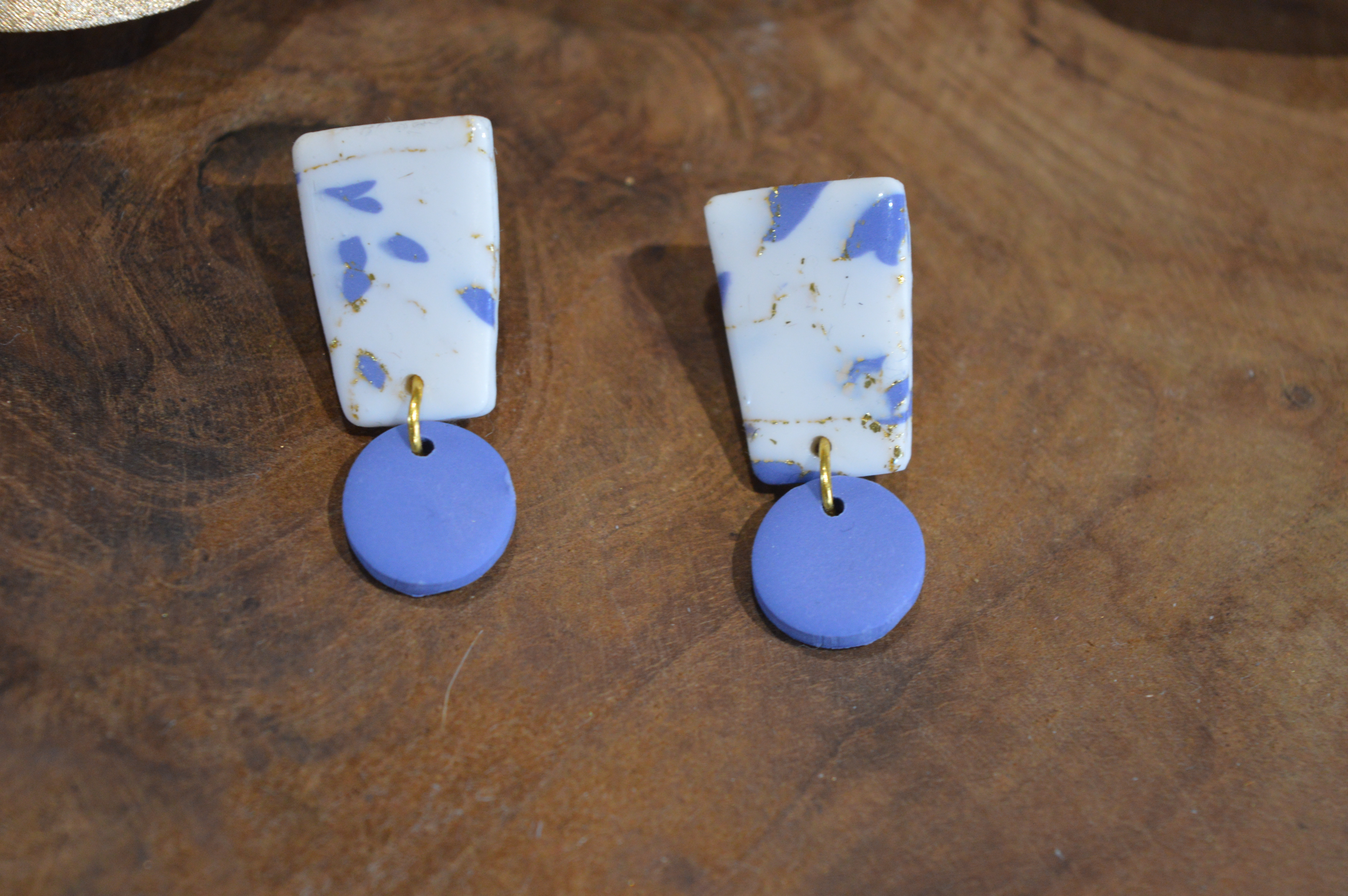Eugénie bleu et blanche