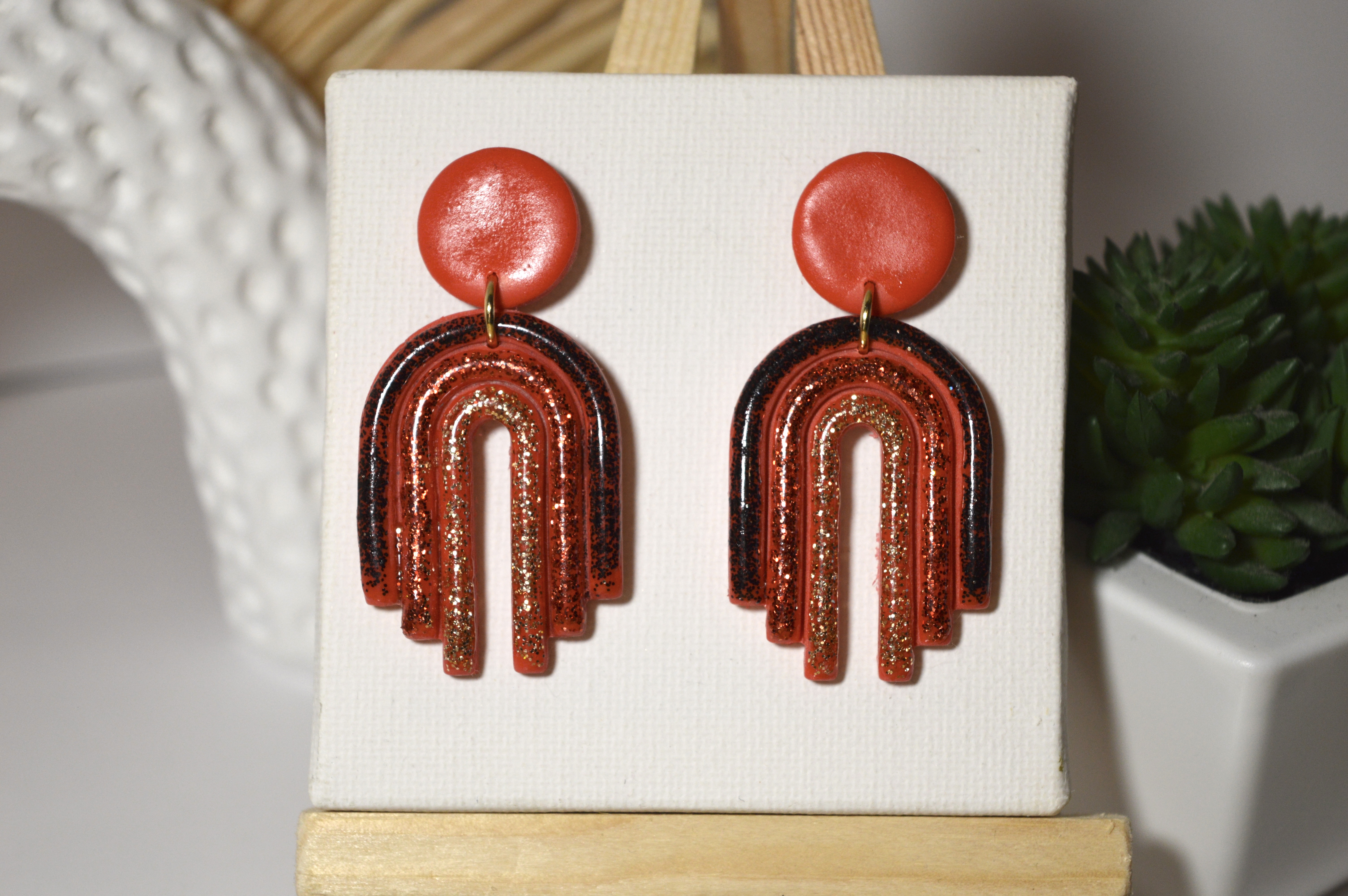 Boucles d'oreilles Ginette Red carpet