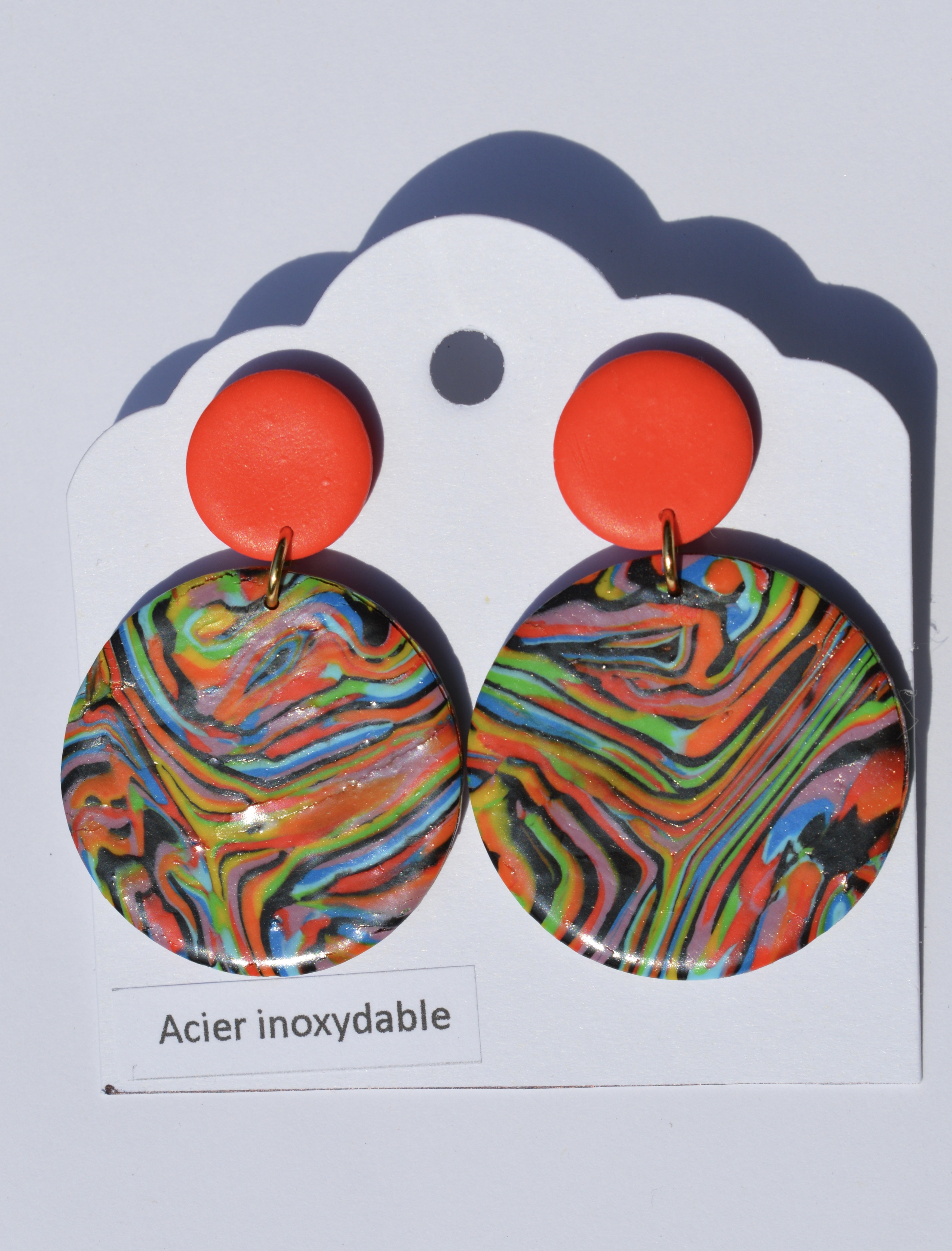 Boucles d'oreilles Micheline dans les méandres …