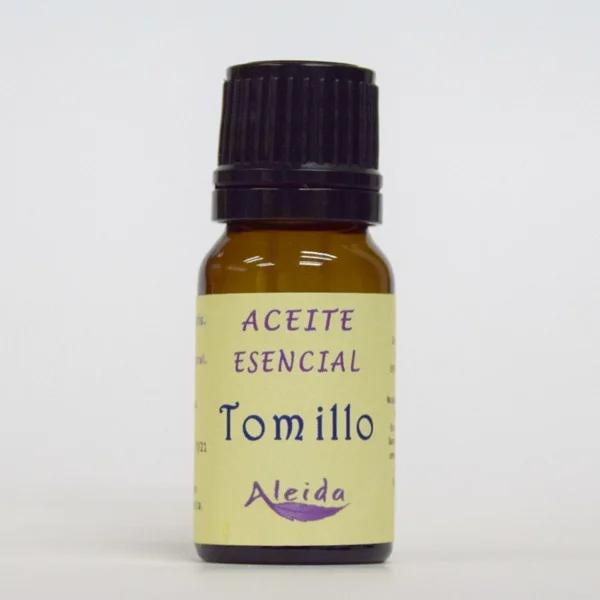 Aceite esencial de Tomillo Linalol ecológico.