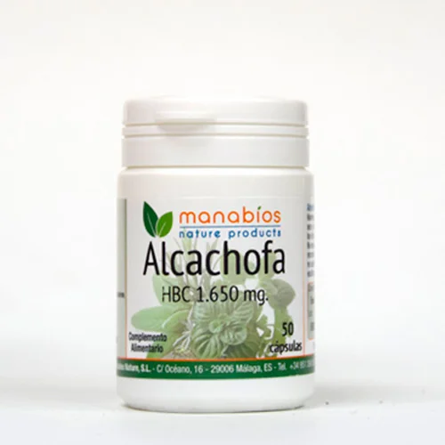 Alcachofa 50/90 cápsulas 1650mg.