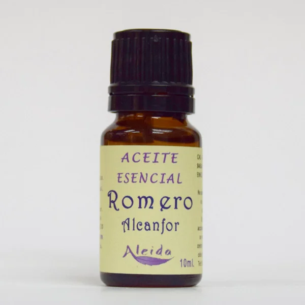 Aceite esencial de Romero Alcanfor ecológico.