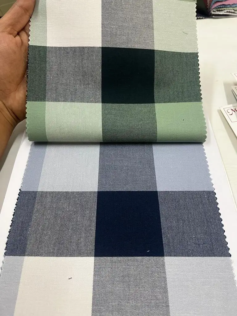 Plaid Fabric Swatch
