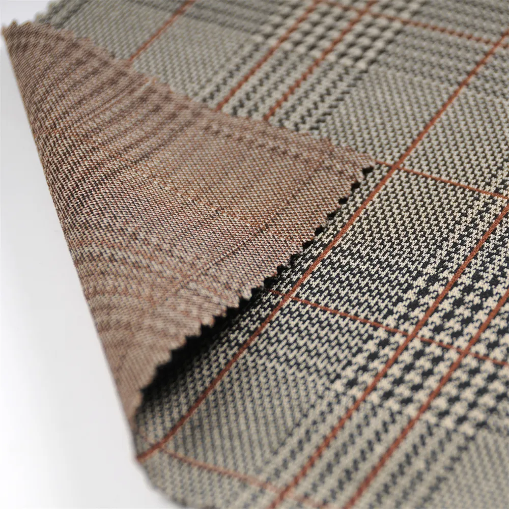 Plaid Wool Fabric
