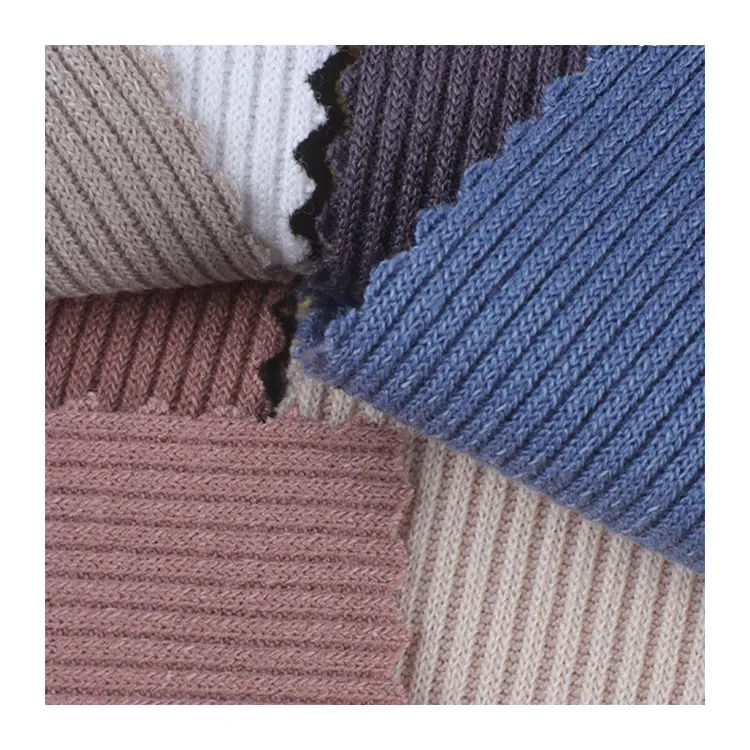 Colorful Ribbed Fabric Collection