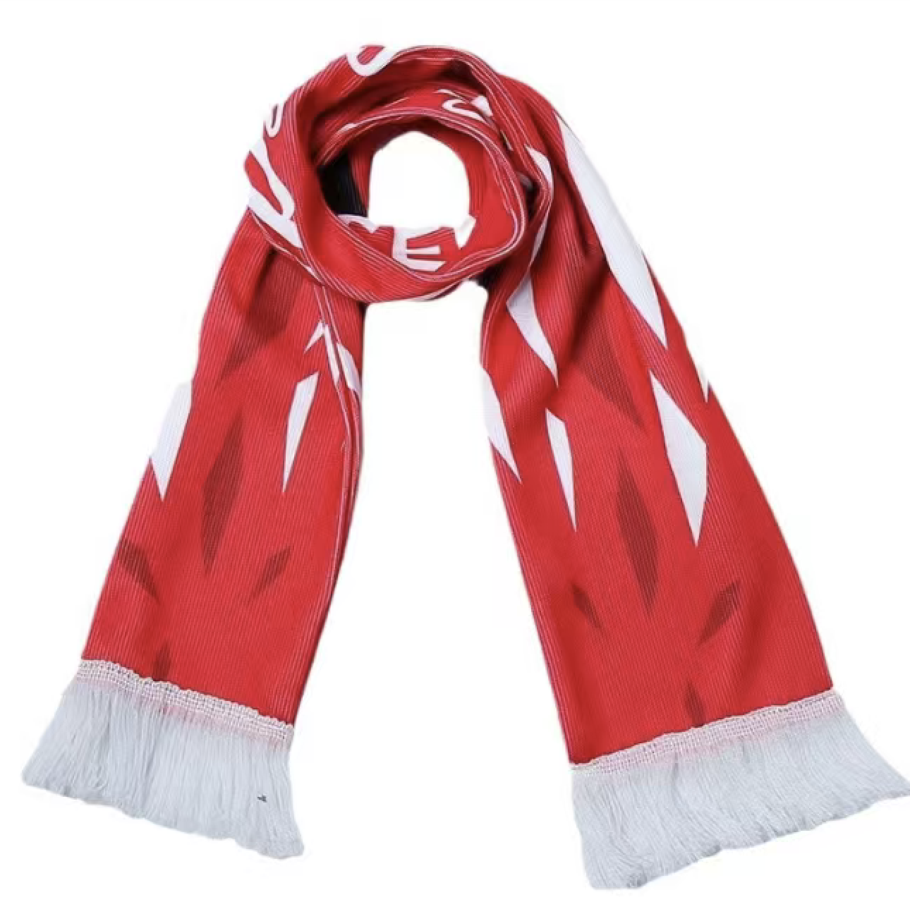 Red Sports Fan Scarf