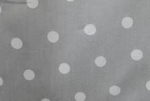Gray Polka Dot Fabric