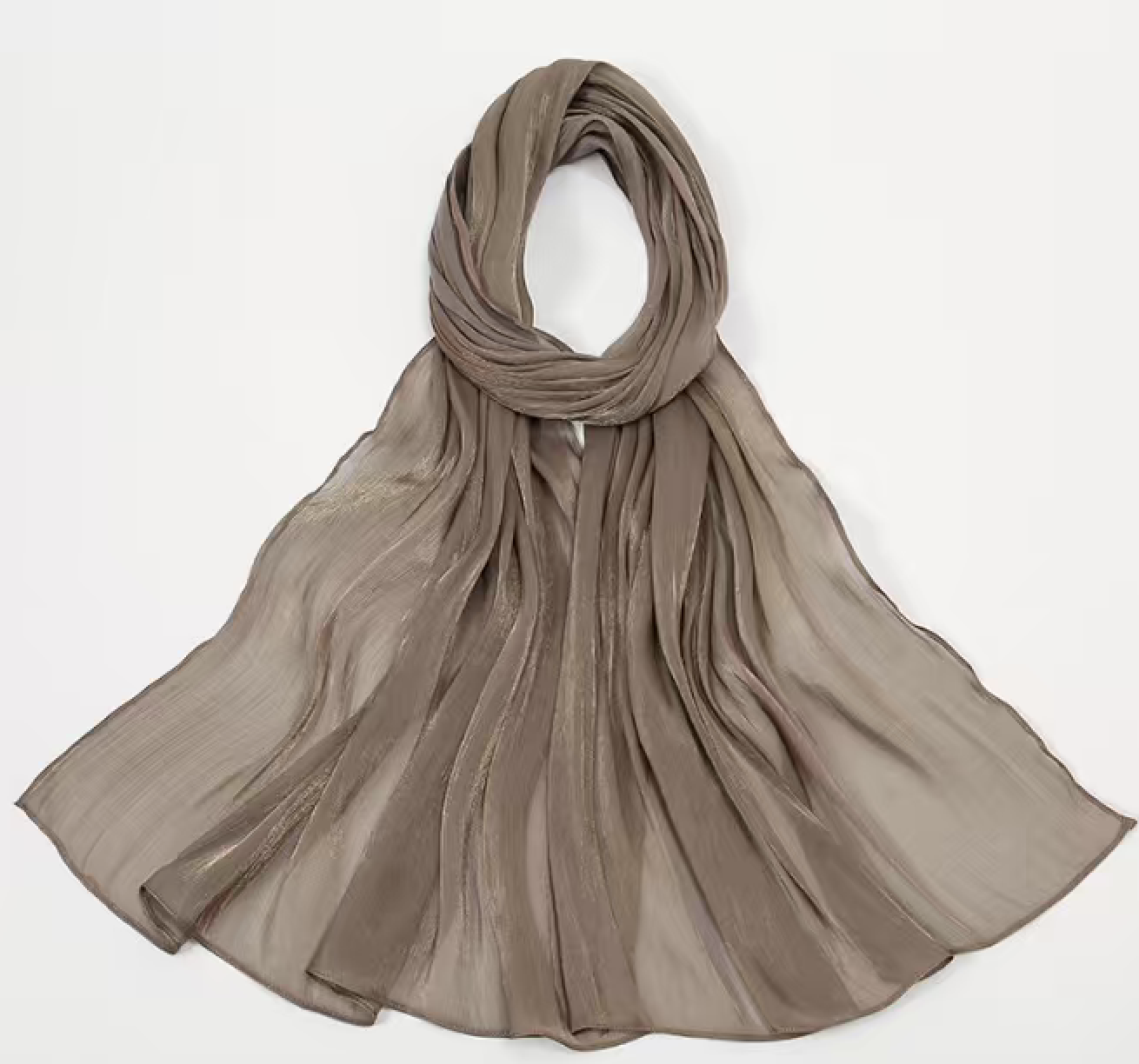Elegant Taupe Scarf