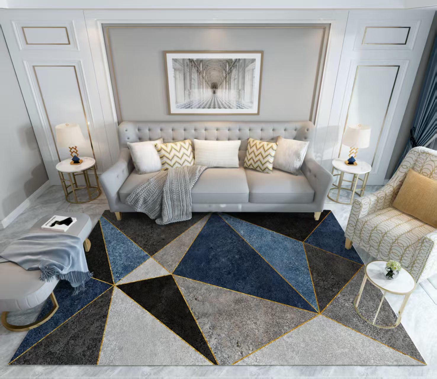 Geometric Area Rug