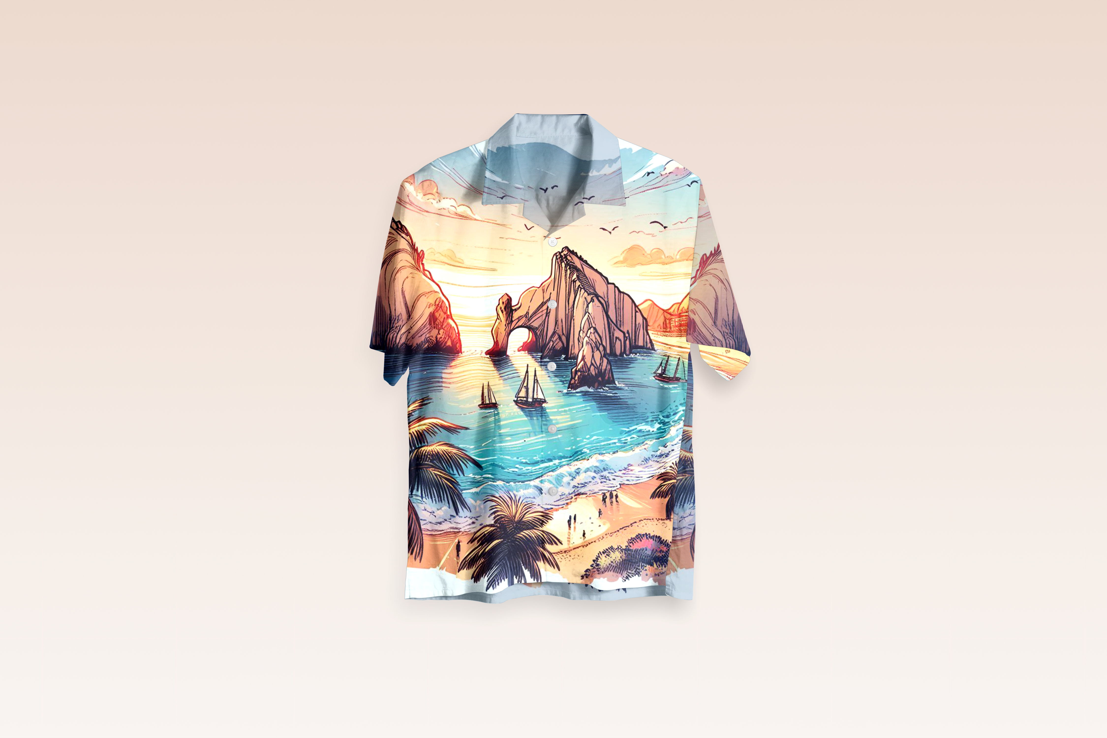 Beach Scene Shirt