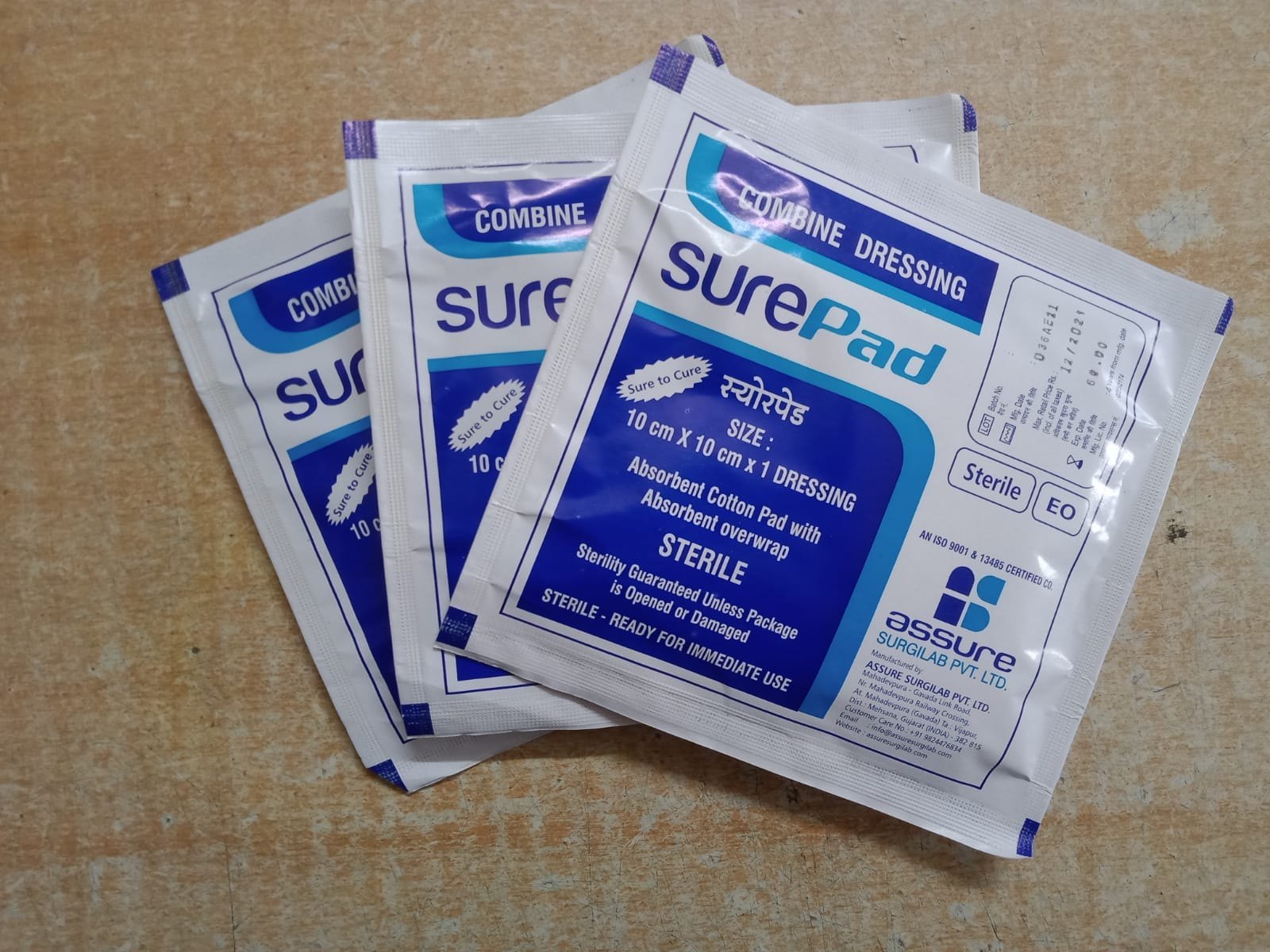 COMBINE DRESSING PAD