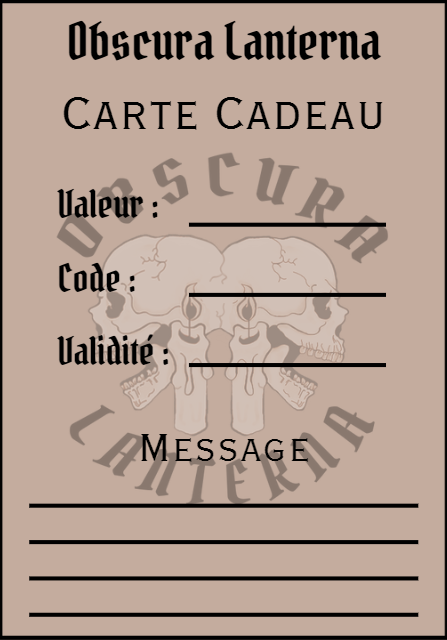 Carte cadeau