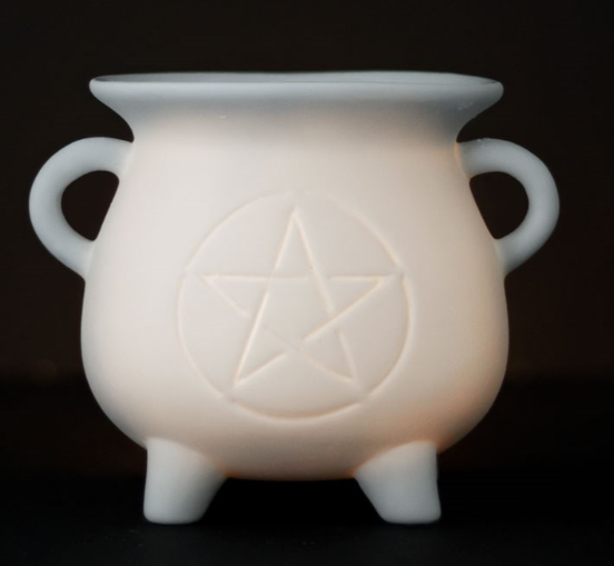 Brûleur •Le chaudron blanc pentacle•