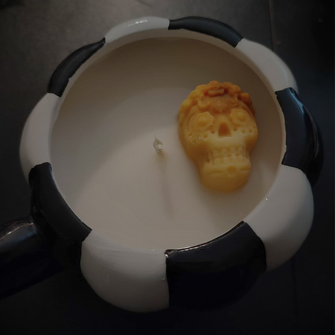 Bougie • Mug citrouille