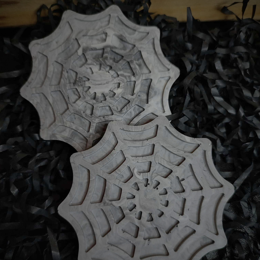 Sous-verre toile d'araignée