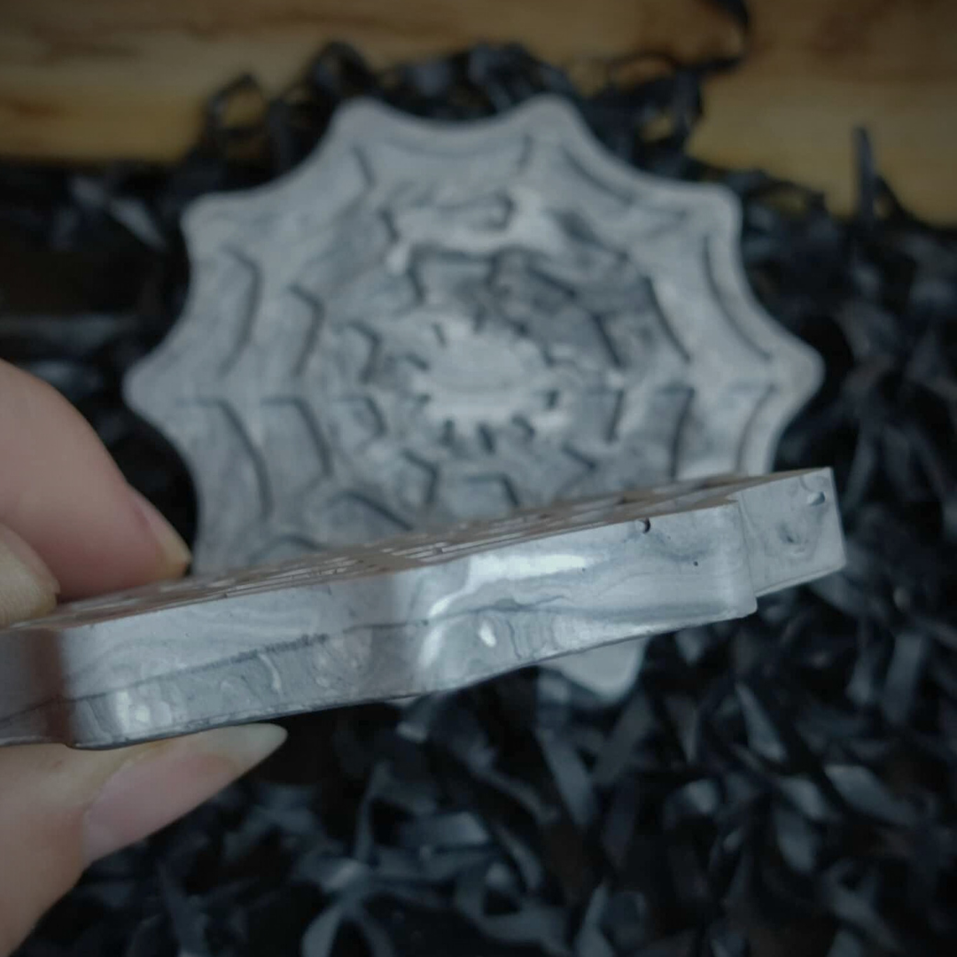 Sous-verre toile d'araignée