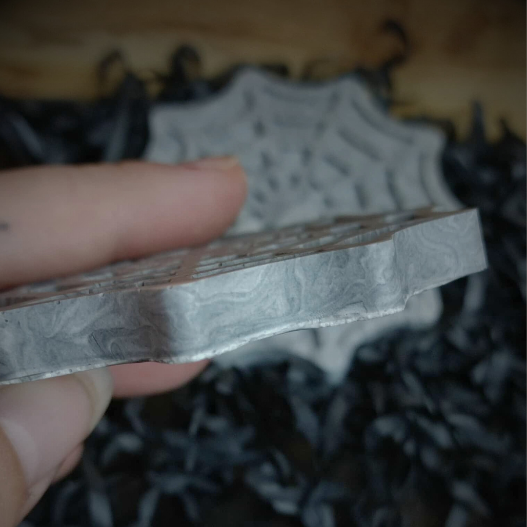 Sous-verre toile d'araignée