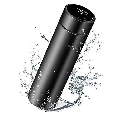 Temperature Display Stainless Steel Water Bottle