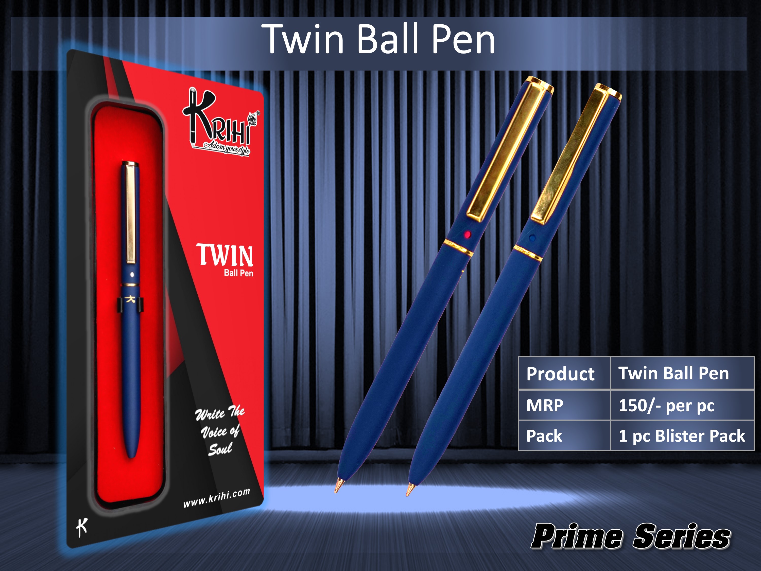 Twin Ball Pen