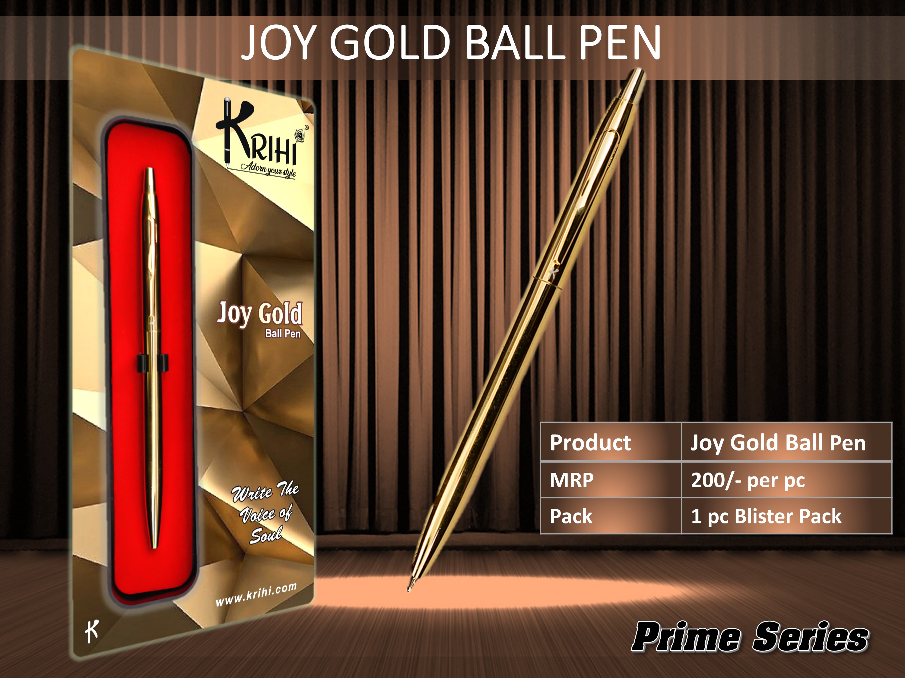Joy Gold Ball Pen