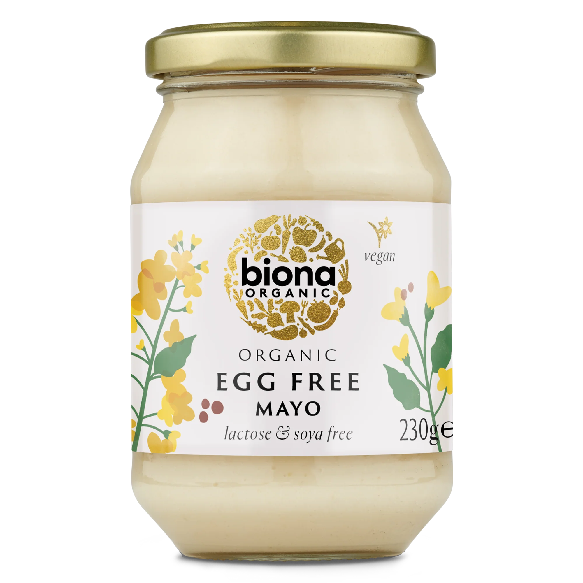Mayonnaise végétale 230 gr - Sans soja - Biona Organic