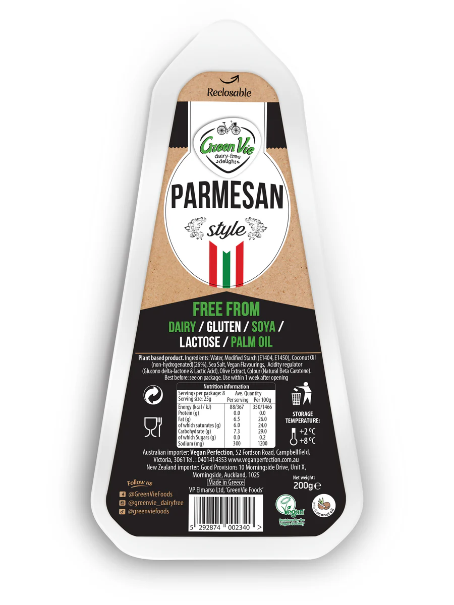 Parveggio en Bloc saveur Parmesan 200 gr - GreenVie