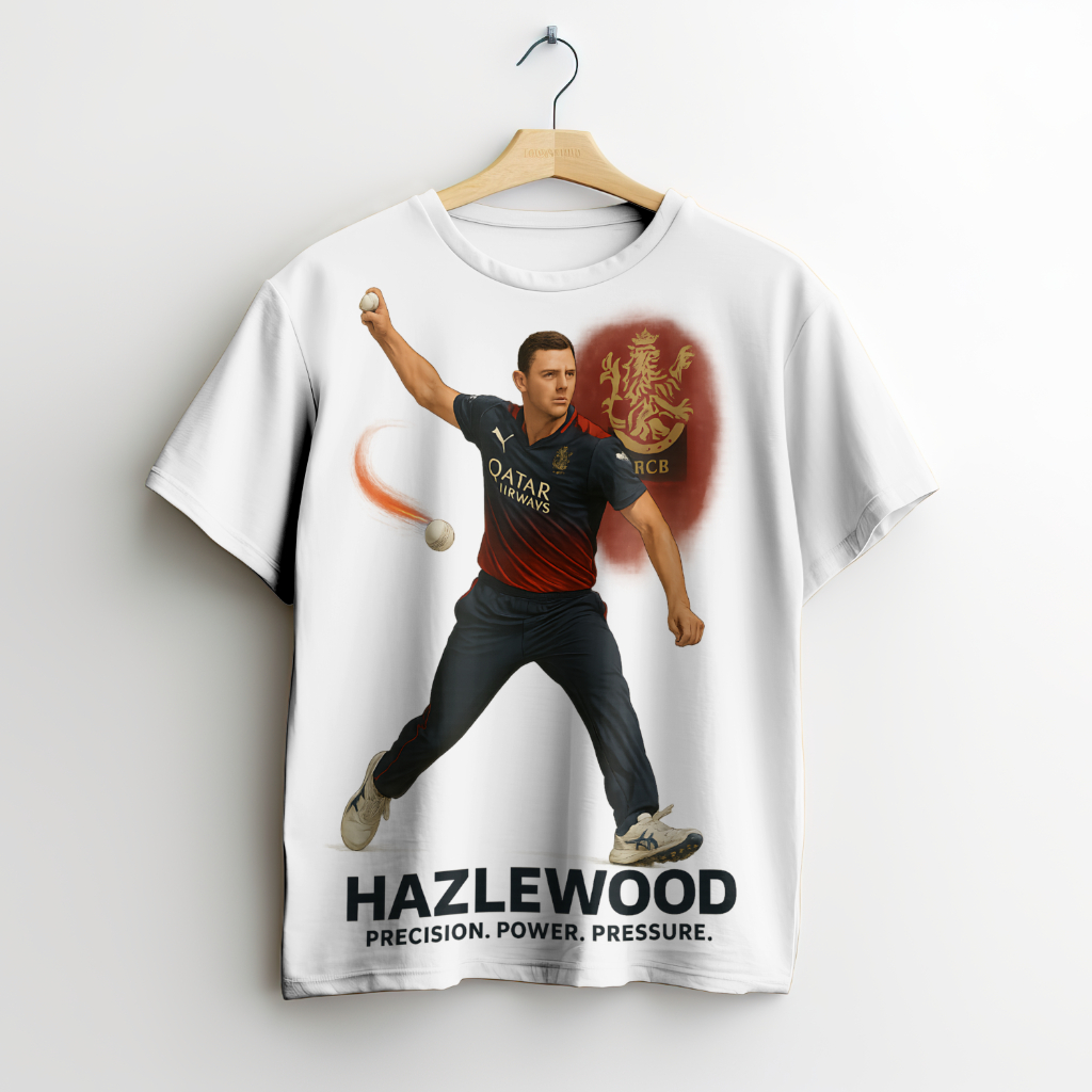 Cricketer Graphic T-Shirt