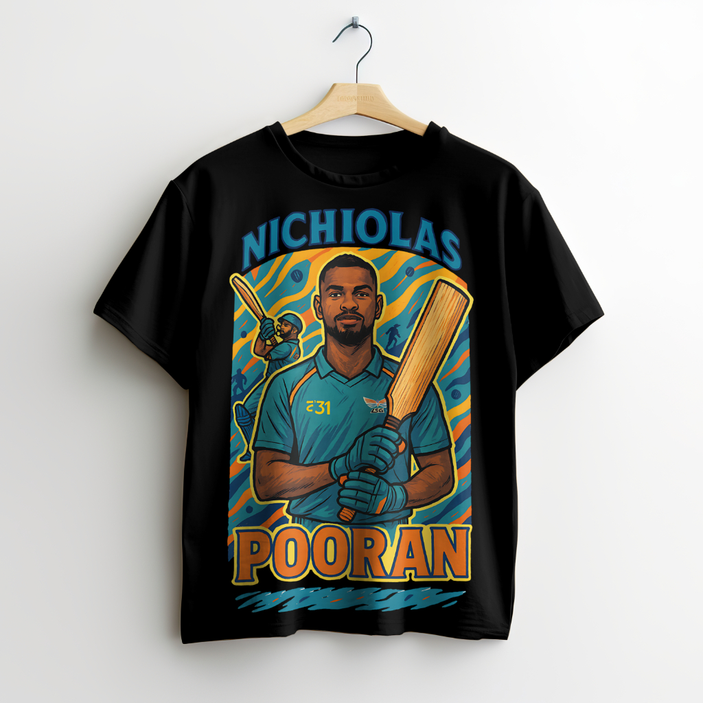 Cricket-themed T-shirt