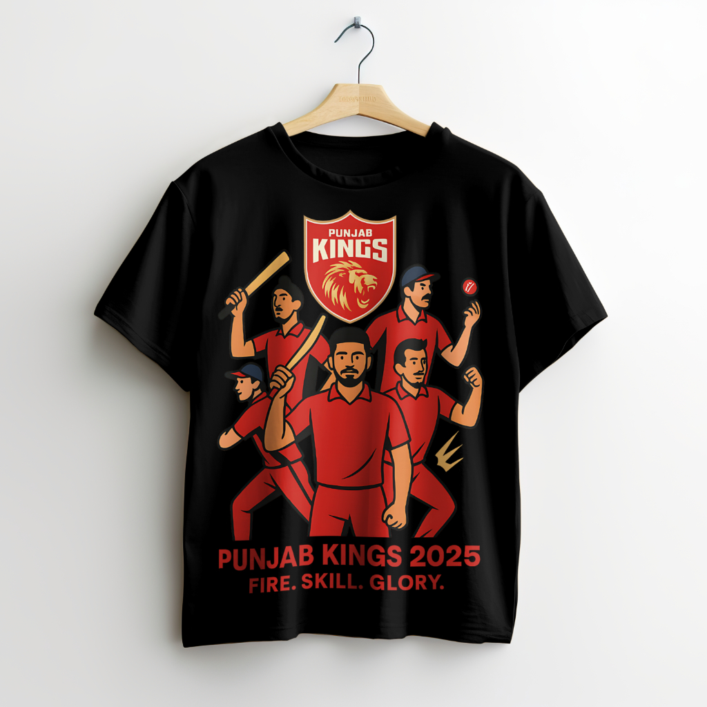 Punjab Kings 2025 T-Shirt