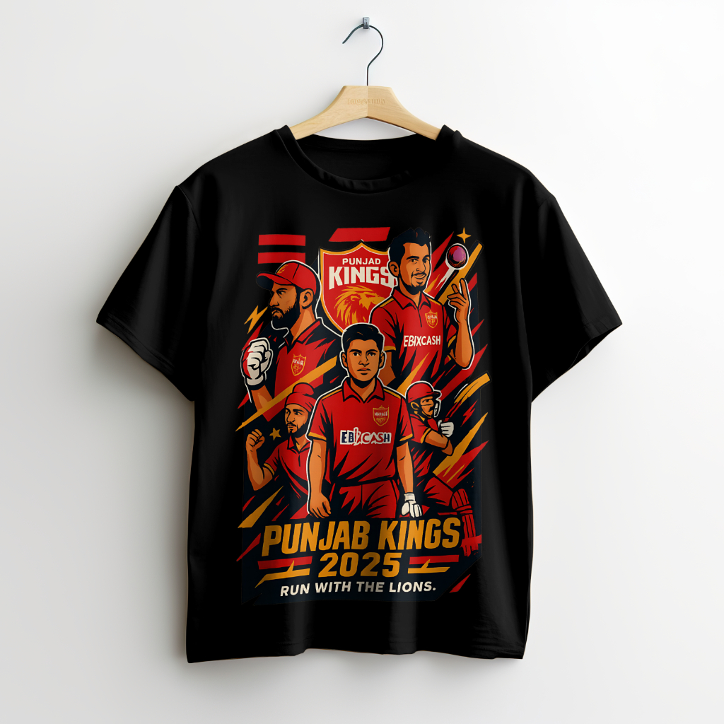 Punjab Kings 2025 T-Shirt
