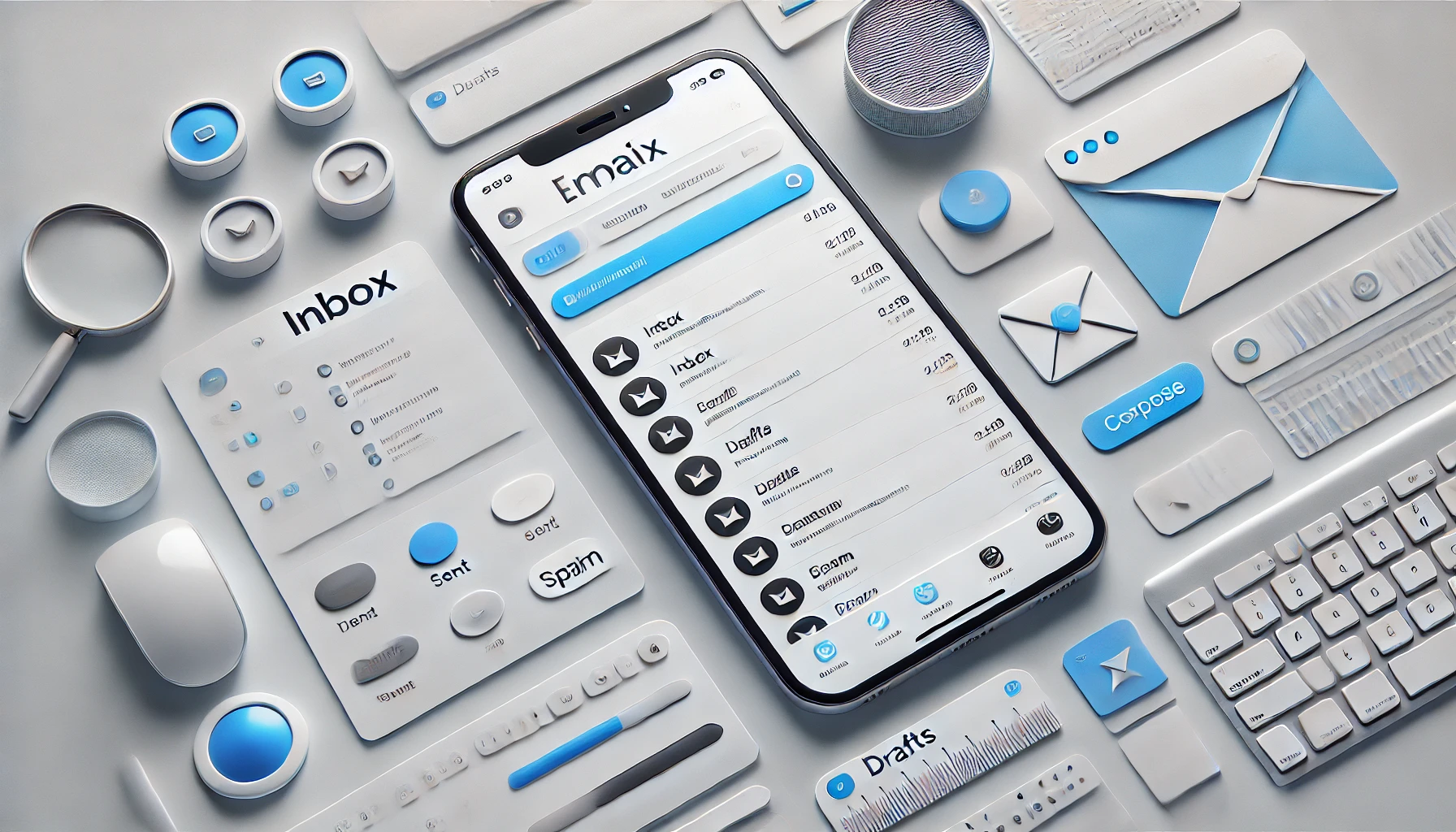Smartphone with Email App