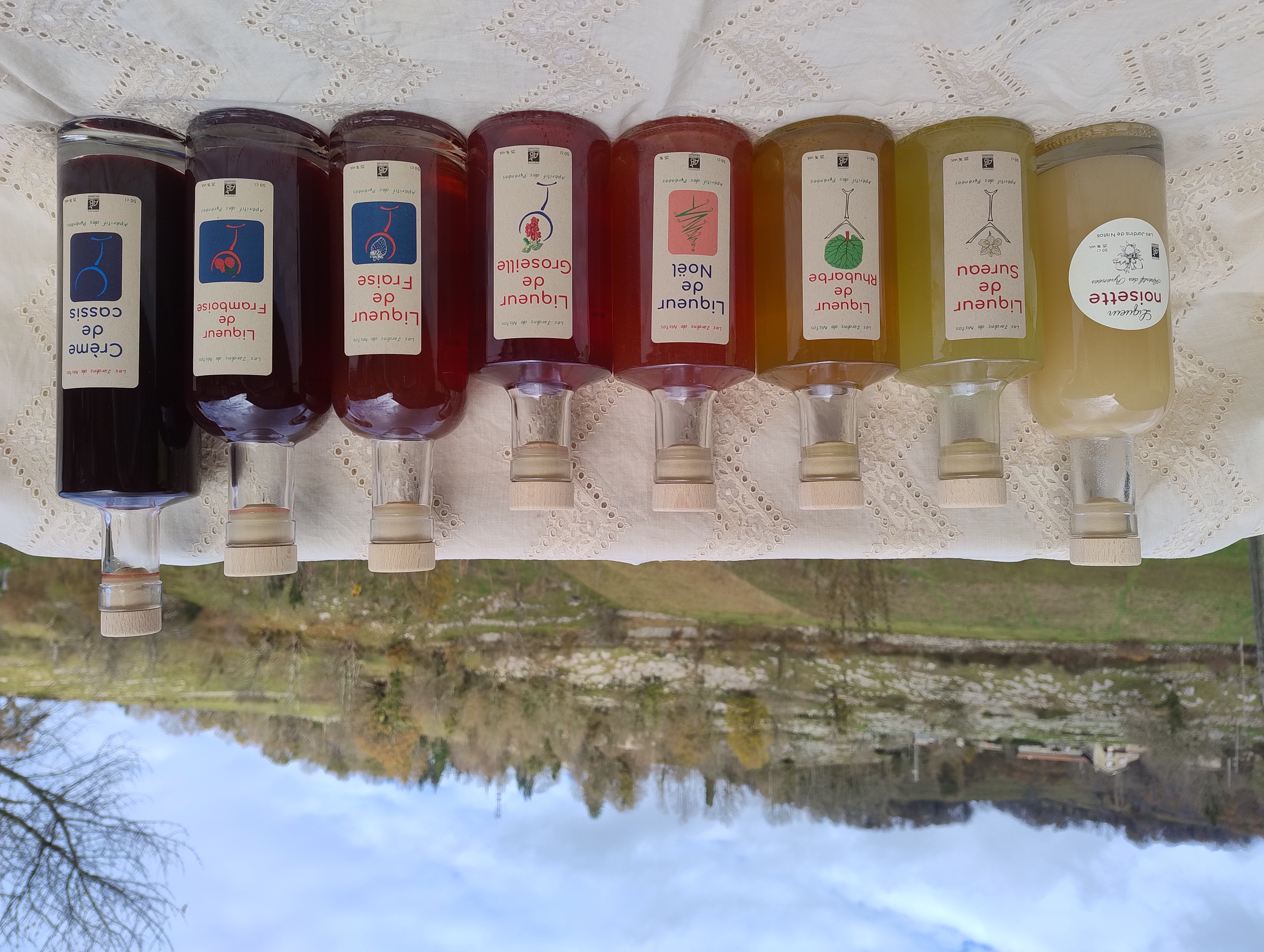 Liqueurs de fruits et plantes aromatiques