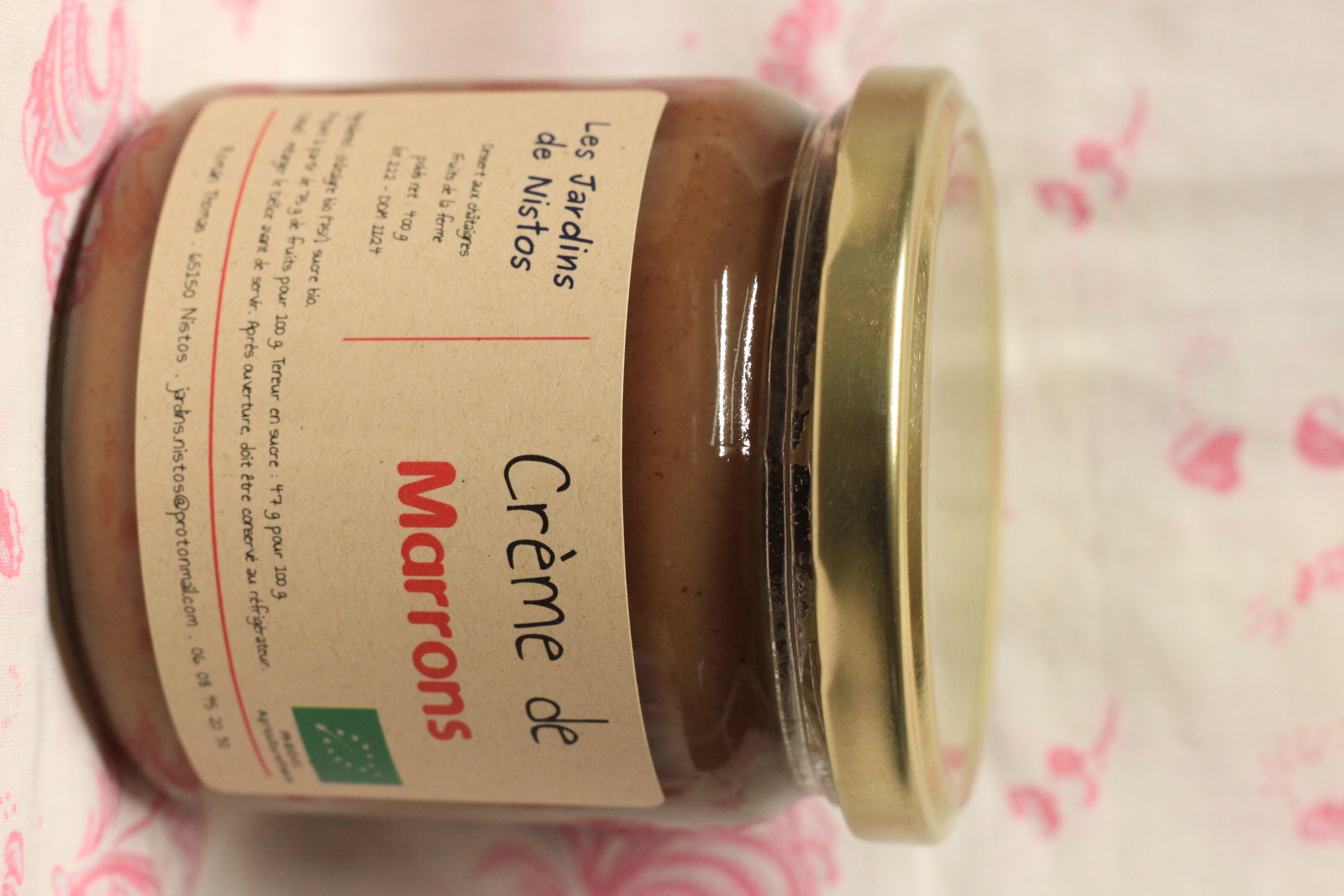 crème de marrons