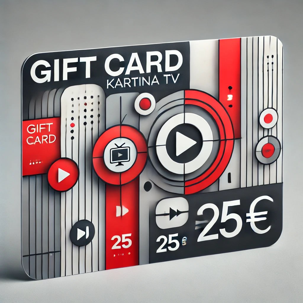 Geschenkkarte, Aufladekarte für 25 Euro