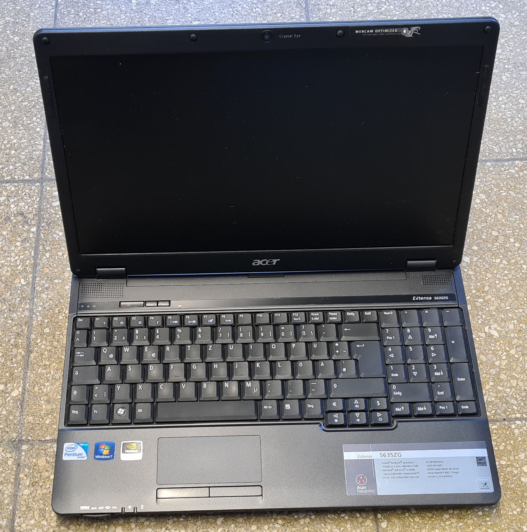 Notebook Acer Extensa 5635Z