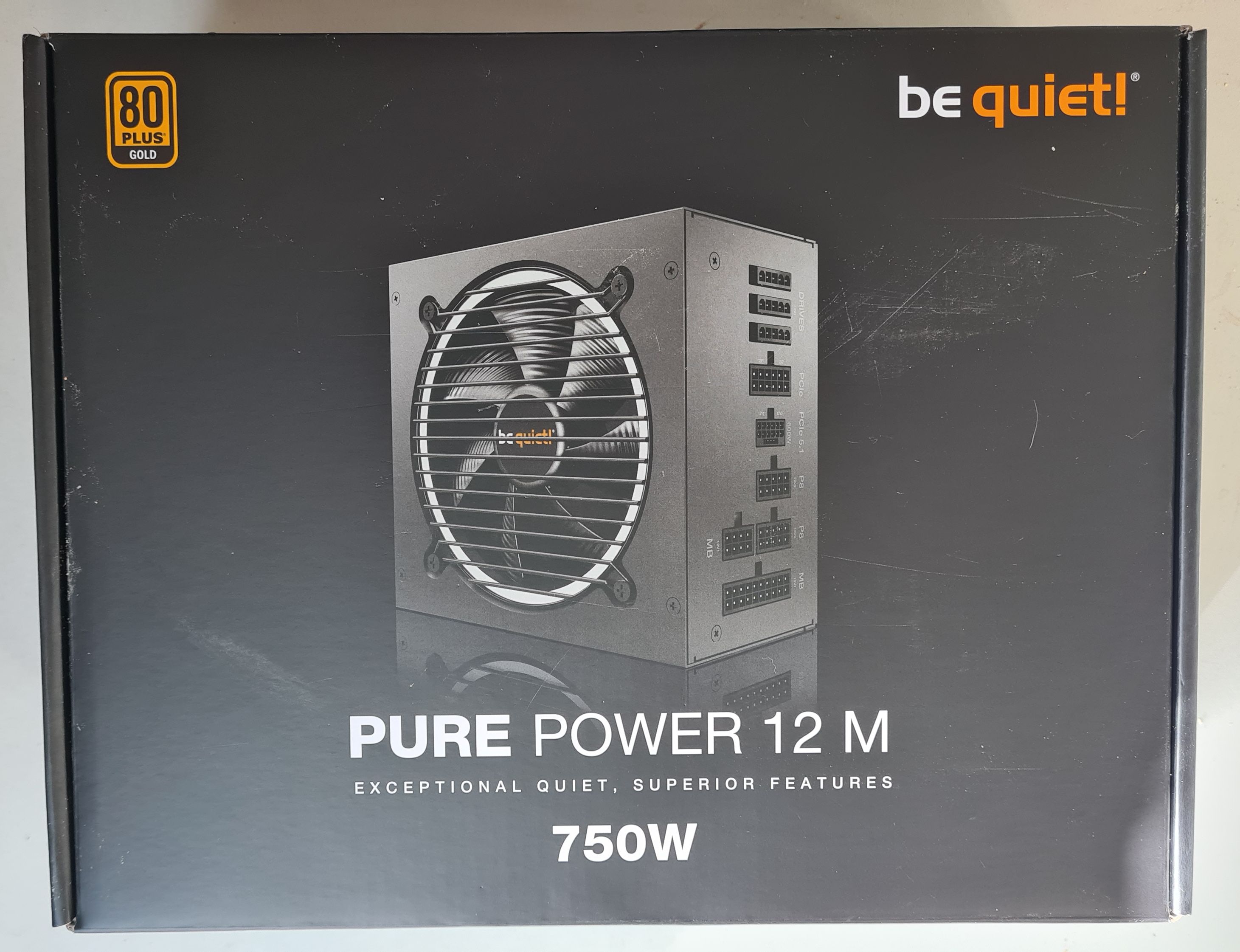 Netzteil 750W be quiet! PURE POWER 12 M