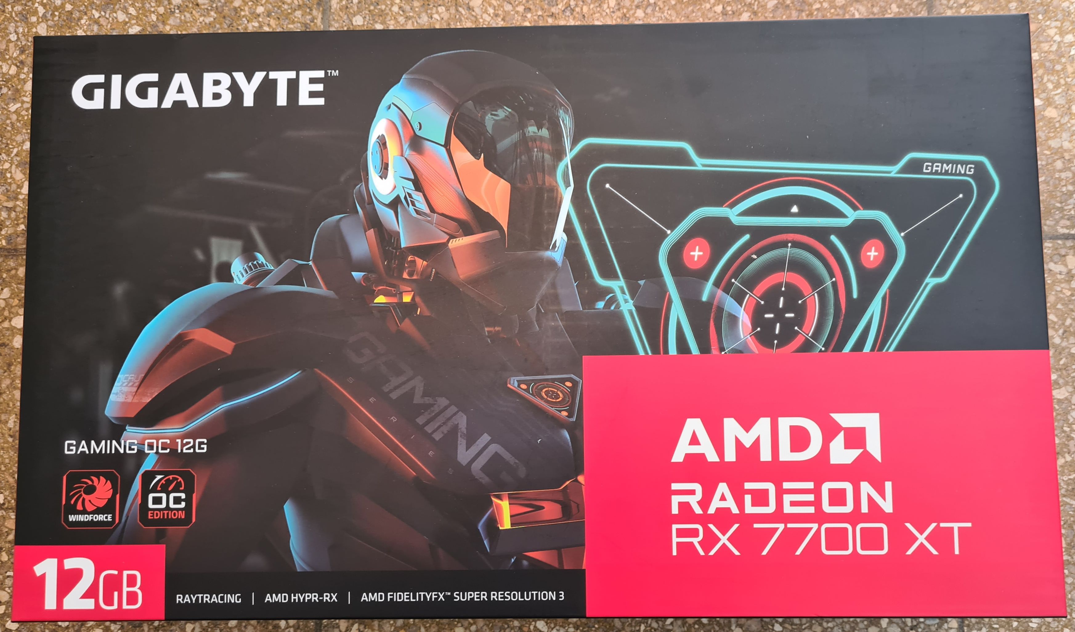 VGA RX 7700 XT 12GB Gigabyte Gaming OC GDDR6