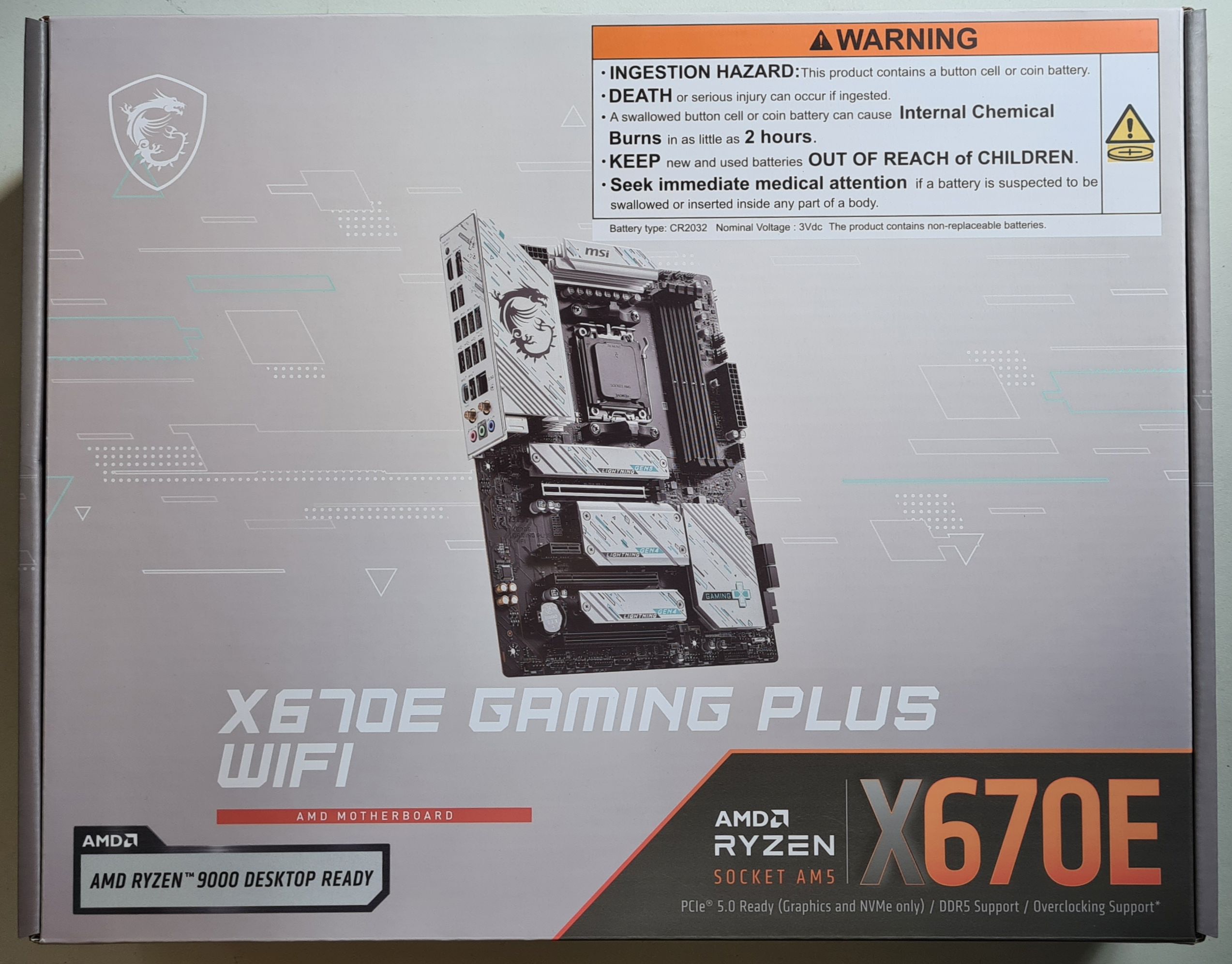 Mainboard MSI MAG X670E Gaming Plus Wifi