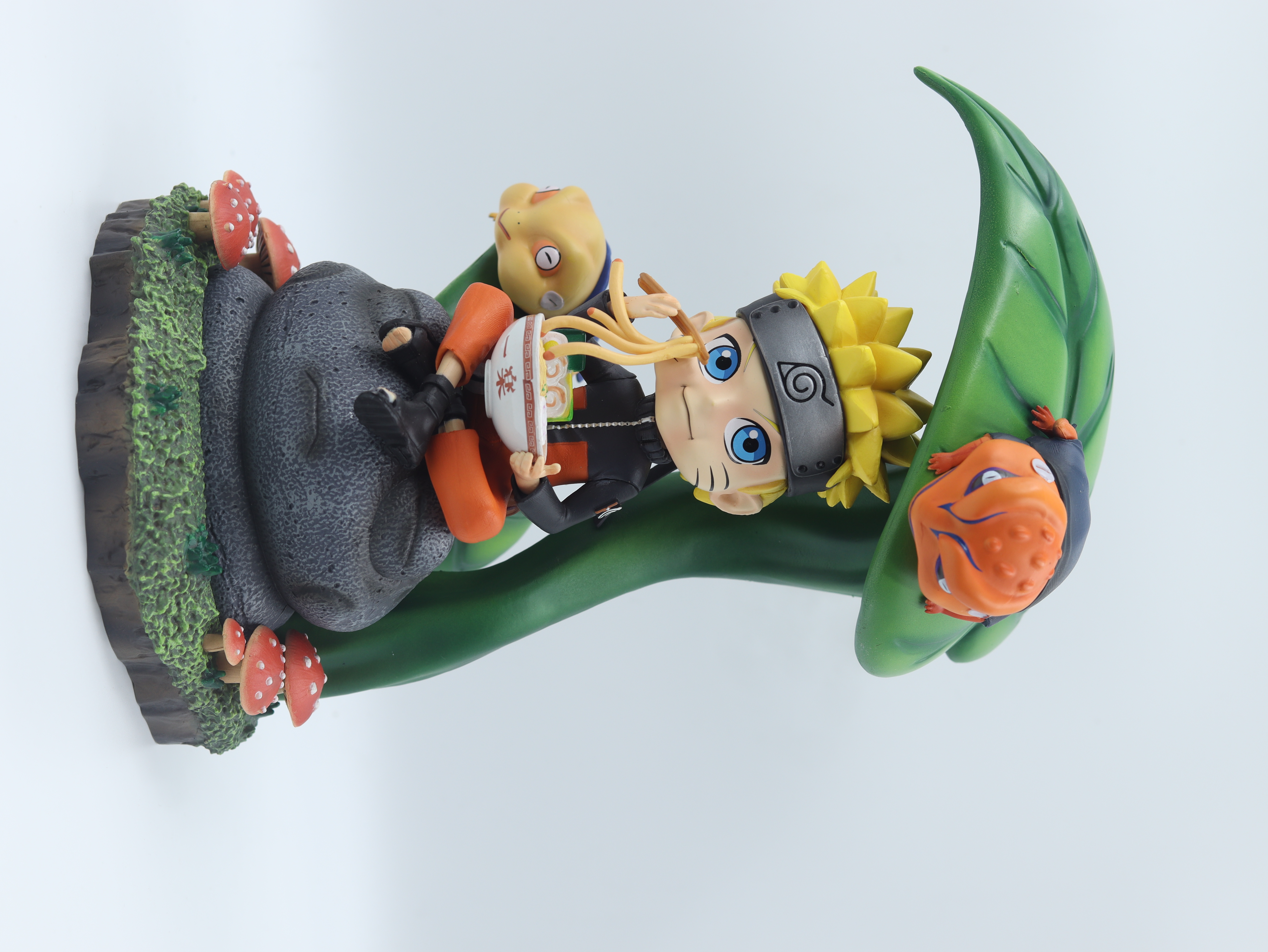 Naruto Uzumaki Enjoying Ramen Anime Figure