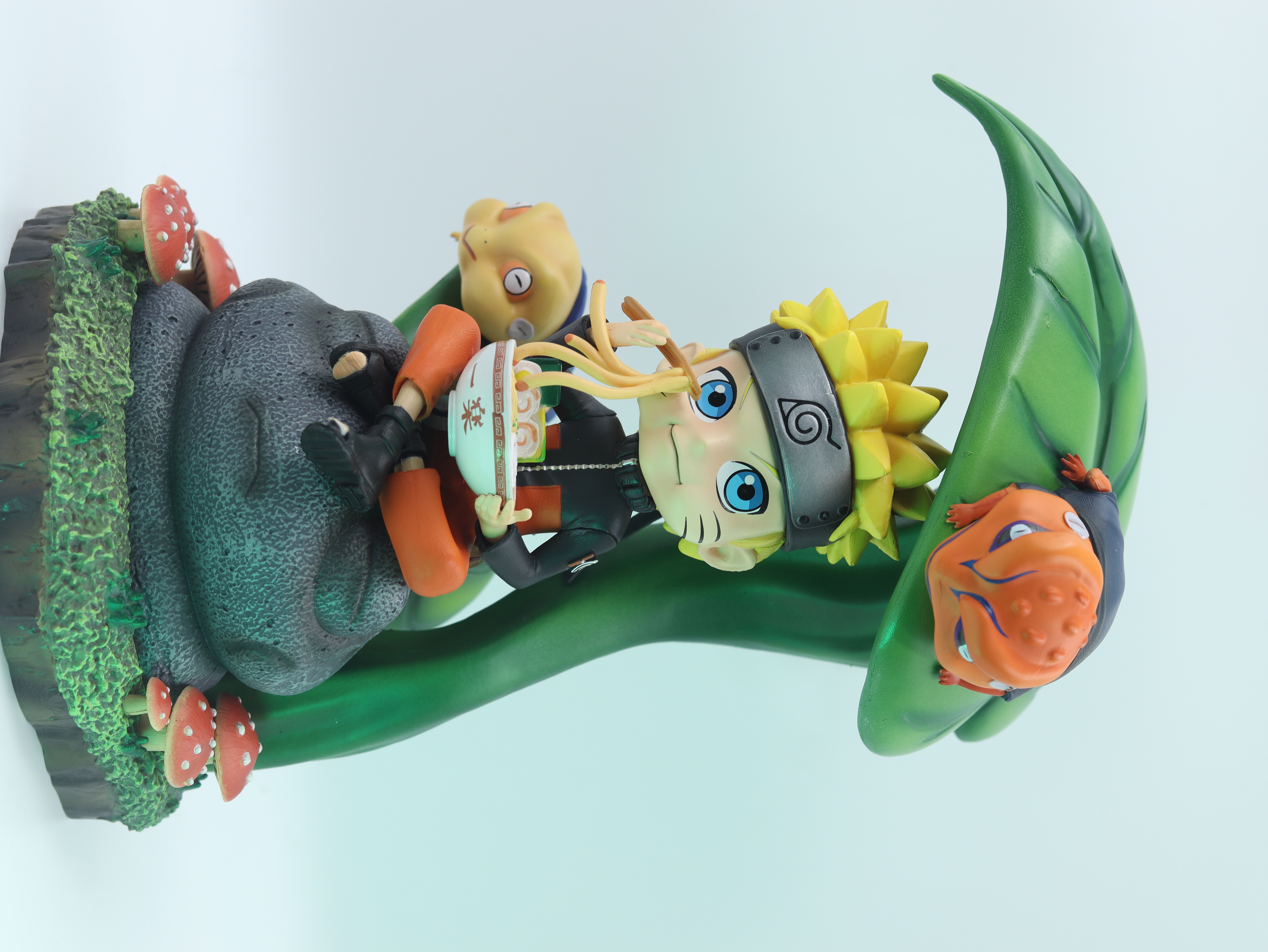 Naruto Uzumaki Enjoying Ramen Anime Figure