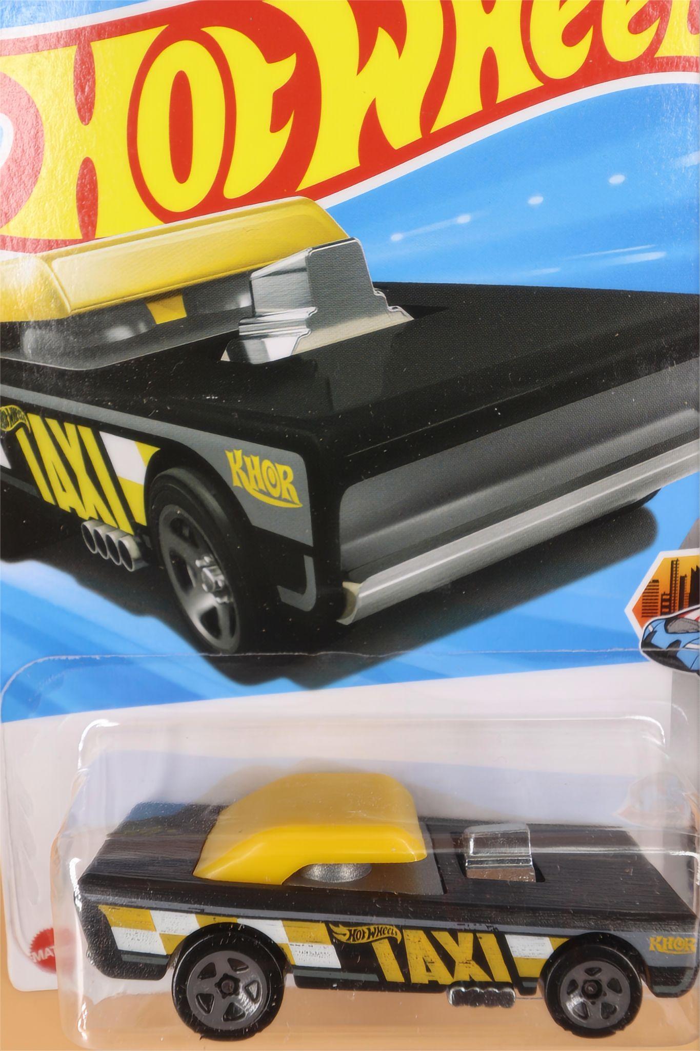 Hot Wheels Small Bloc Taxi Car